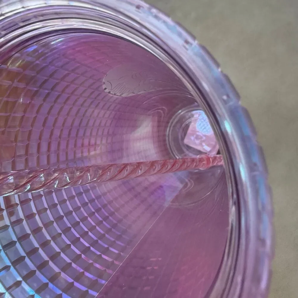 Starbucks pink hologram